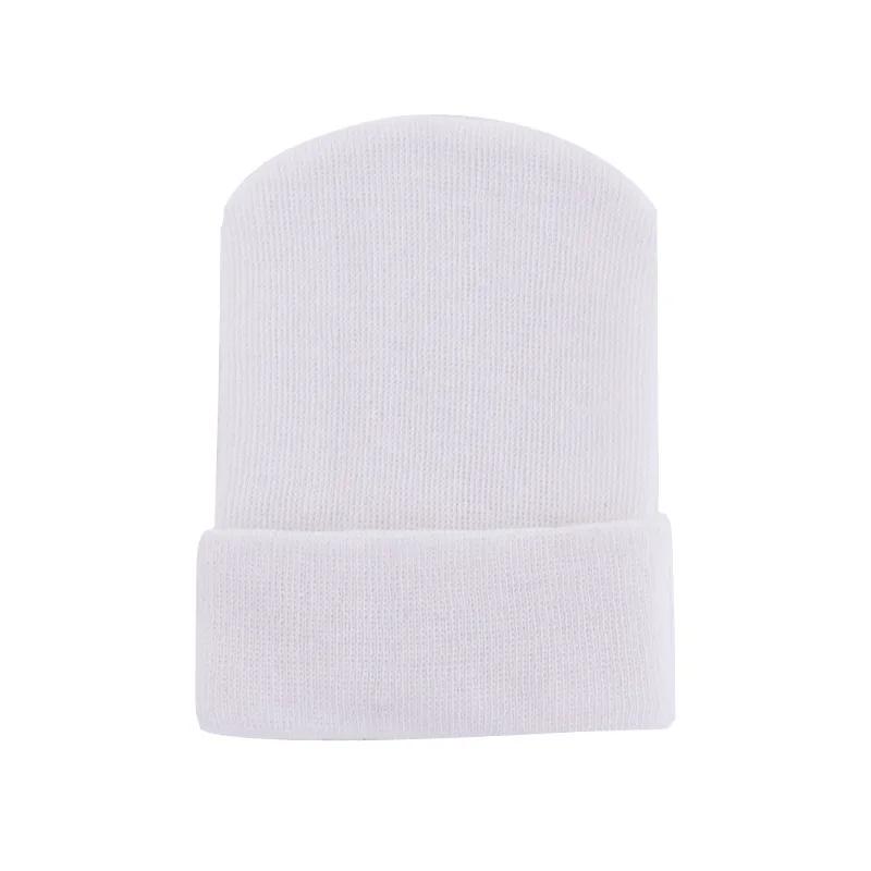 Cute Newborn Baby Hat Infant Girl Boy Comfy Striped Hospital Cap Winter Warm Toddler Outdoor Casual Beanie Newborn Hat