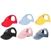 Pet Baseball Cap Super Soft Adjustable Wear-resistant Wide Brim Easy-wearing Dress Up Canvas Colorful Puppy Baseball Cap Pet Headgear Pet Supplies