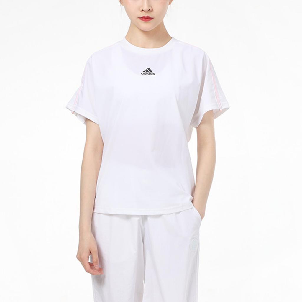 Adidas Set in Sleeve T Shirt Women's White GP0590