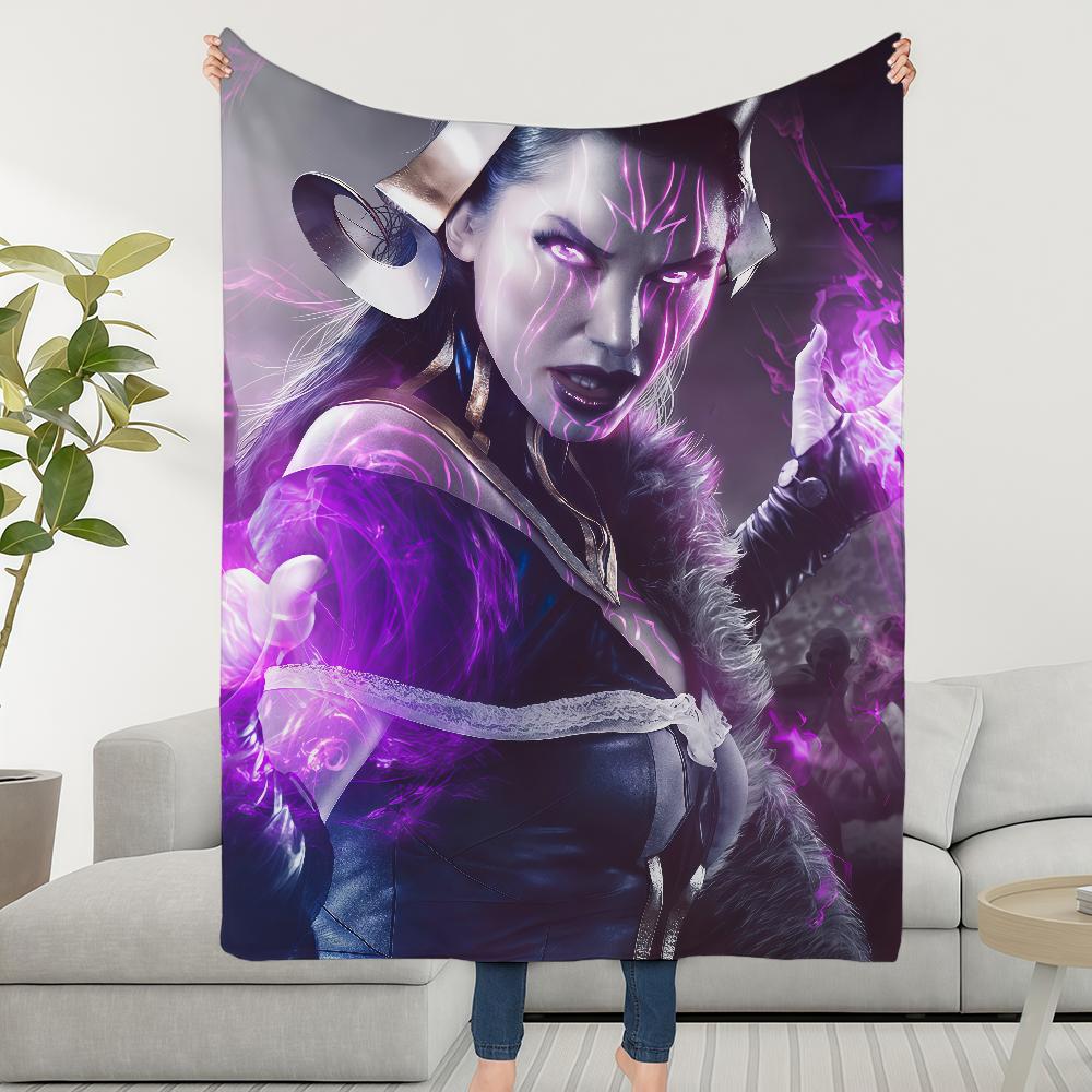 Game Blanket Throw A-ArenaS-ES Super Cosy Plush Living Room Sofa Couch Childish M-MTGS-ES Birthday Gifts