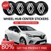 2026 Hot For Renault Hub Caps 56mm 60mm 65mm Car Wheel Hub Center Cover Logo Sticker For Renault Clio 4 Megane 2 3 Captur Trafic