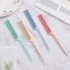 Professional Pointed Tail Wide Teeth Hair Styling Comb Anti-Static Hair Dye Brush Rat Tail Combs Salon Tools Barber Accessories