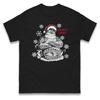 Santa Claus All Days Beer Christmas T Shirt Party Vintage Washed Stylish Breathable Slightly Homme Comfortable Unisex
