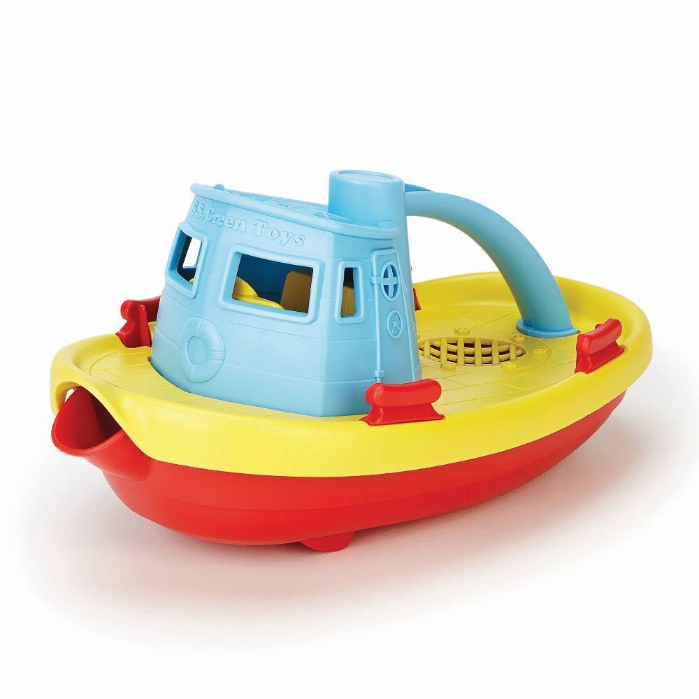 Green Toys Tugboat Blue
