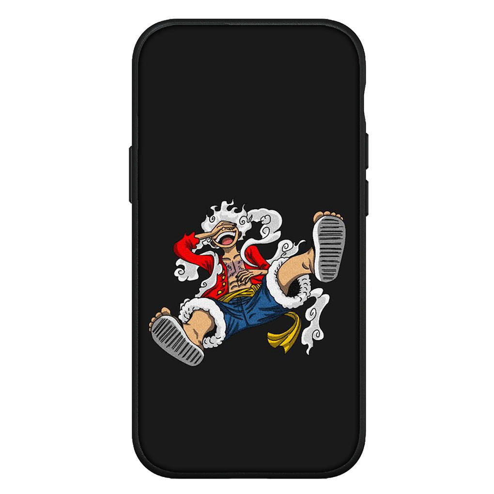 Чехол для iPhone 16 15 Xiaomi Redmi Note 14 13 12 11 Pro Max 16e Samsung Galaxy S25 S24 S23 Moto OPPO Huawei Комиксы Пятая передача Ван Пис Луффи Чехол для телефона