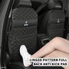 Car Seat Back Leather Anti Kick Mat Storage Bag Protector Pad For BMW M 1 3 4 5 6 7 Series M3 M6 F01 F02E34 E36 E70 F10 X6 X1