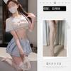 Pure love school flower sweet waist split jk suit erotic underwear sexy pure desire miniskirt
