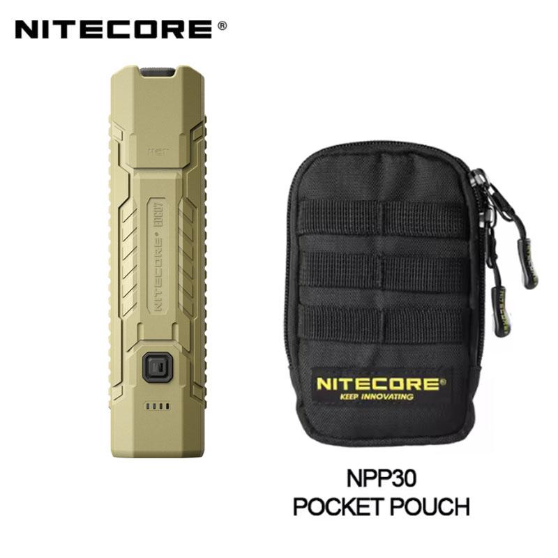 NITECORE EDC07 EDC Фонарик Высокий CRI Три Цветовых Температуры Налобный Фонарь USB-C Перезаряжаемый Свет Встроенный Li-ion Аккумулятор