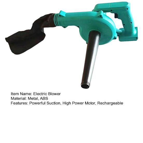 Практичный сильный ветер, удобная ручка, электрический вентилятор, быстрый выход воздуха, сборщик листьев для сада