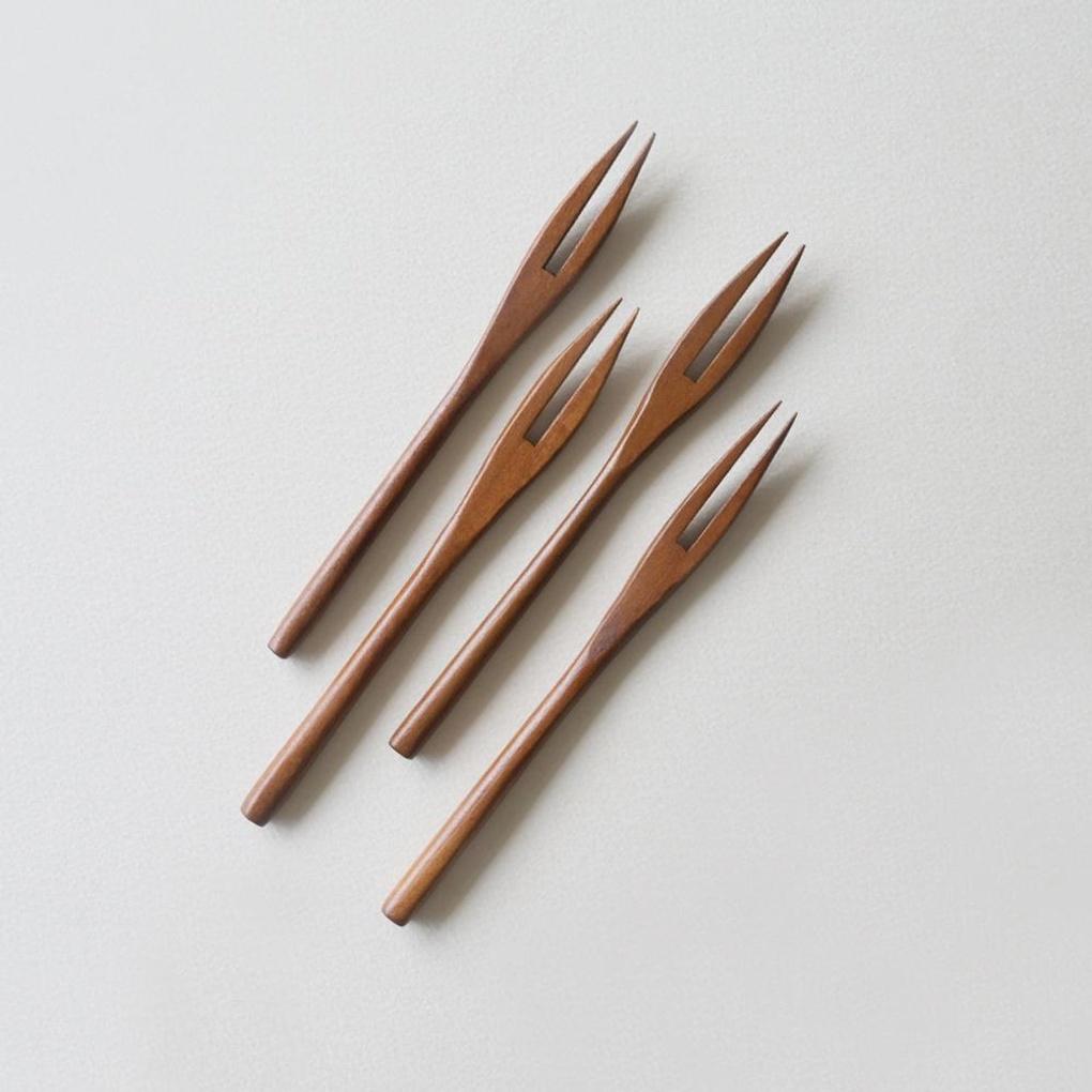 Деревянная чайная вилка Romwood из палисандра