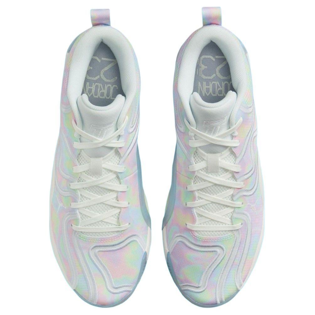 Jordan Tatum 3 Cushioning Slip Resistant Cushioning Slip Resistant Low top Basketball Shoes Unisex White Green Gray HF3084-103