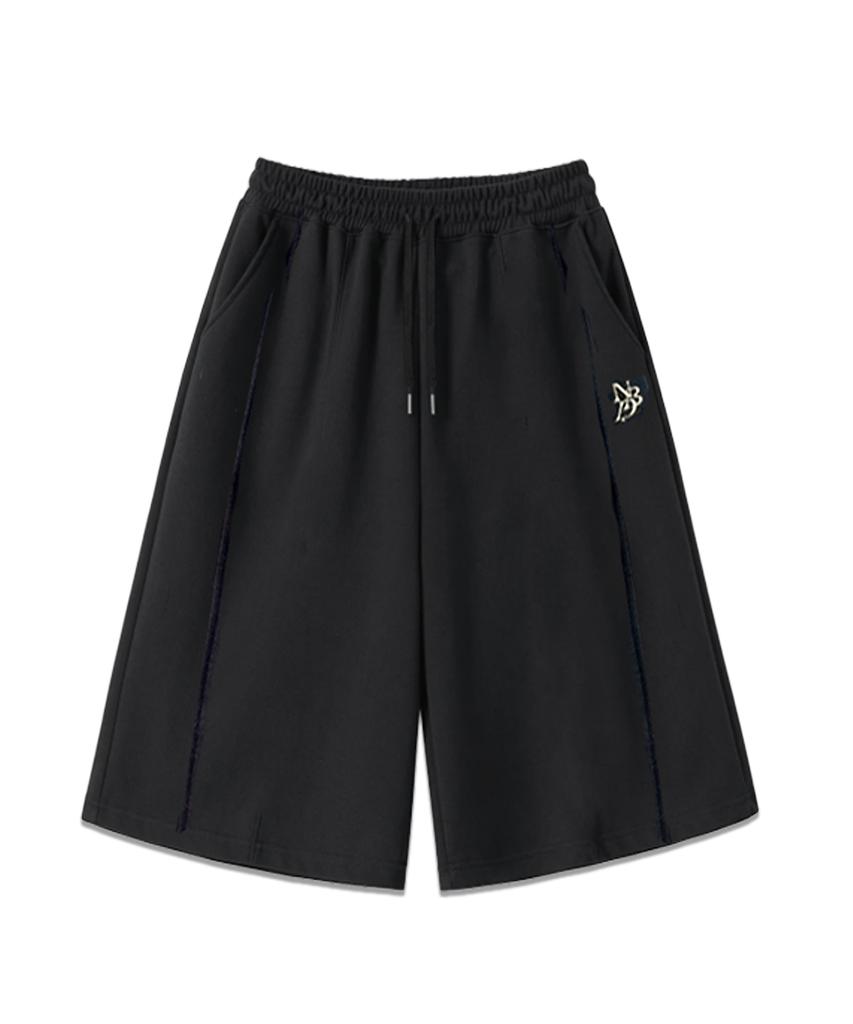 NUBINDA Wide Cut Bermuda Sweatpants [3 Colors]