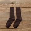 Solid Color Thick Trendy Fashion Cotton Women Wool Socks Korean Style Socks Middle Tube Hosiery