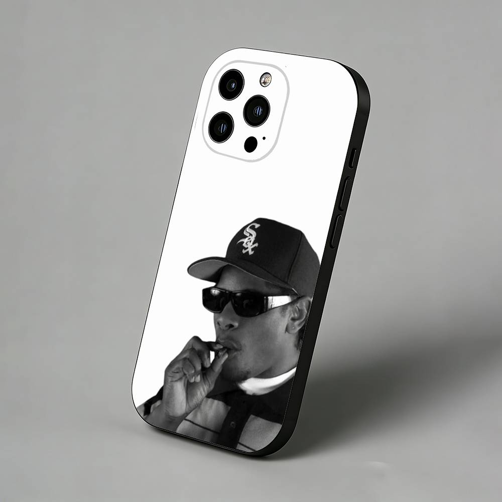 Чехол для задней панели телефона рэпера E-Eazy E Slim для iPhone 17 Air 16 Pro Max 16e 15 Plus 14 13 Mini 12 11 Защитная крышка