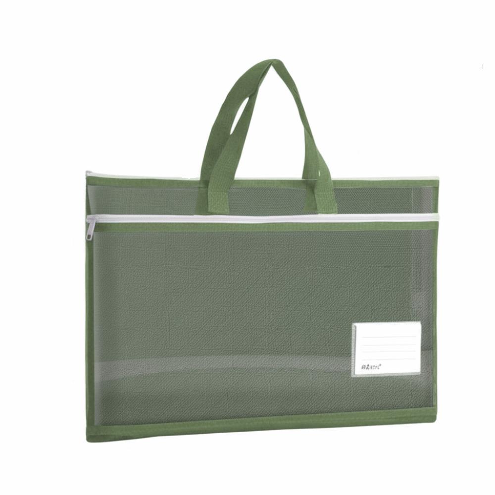 Zip Handbag 8k Sketch Drawing Album Large Capacity File Storage Bag A3 Mesh Art Bag Student