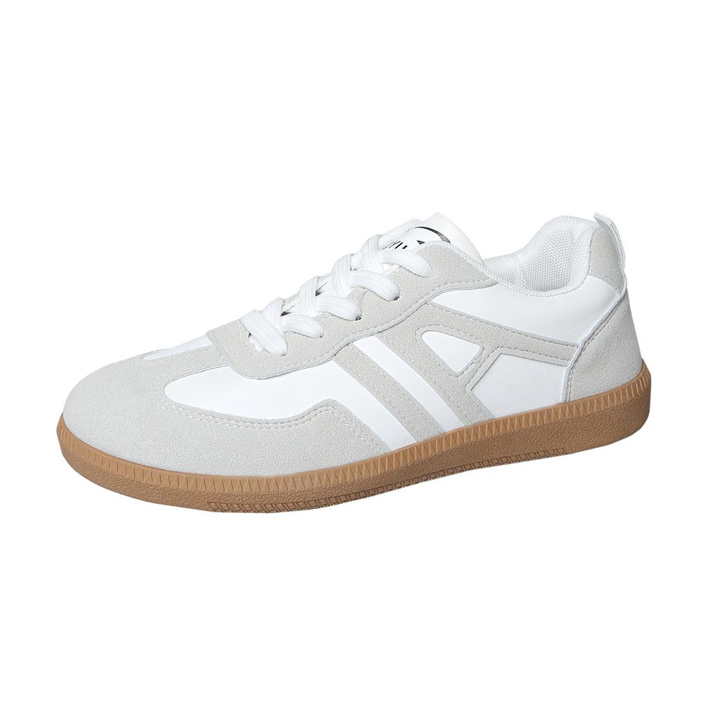 Dexun Sports Shoes Women's Shoes 2025 New Spring Soft-soled Lightweight Running Shoes Large Size 41 Forrest Gump White Shoes