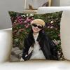 celebrity star Shen Yue Cushion Cover Soft  EasyWash Pillow Case  Versatile for Couch Bed Travel and Office