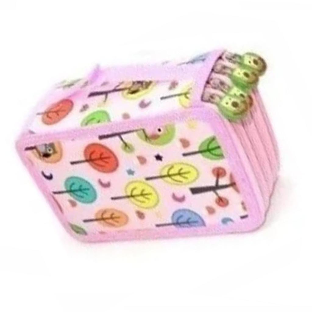 Большой пенал с рисунком, 4 яруса, 72 отверстия, прочная сумка для карандашей из ткани Оксфорд для школы