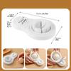 ABS Slicer Яйцерезка 3-в-1 Century Egg Divider Необычный Яйцерезка Кухонные Гаджеты