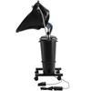 Portable Shampoo Bowl with Drain Hose 2 Buckets Adjustable Height Salon Sink