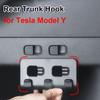 ModelY Updated Rear Trunk Hook For Tesla Model Y 2023 Interior Accessories Storage Holder Hook for Luggage Bag Umbrella Hanger