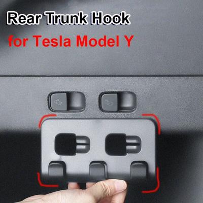 ModelY обновленный задний крючок для багажника Tesla Model Y 2023, держатель для хранения аксессуаров в салоне, крючок для багажной сумки, вешалка для зонта