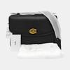 [Pre-Owned] Cassie Black Leather Shoulder Bag Tote Bag Gold Hardware Detachable Strap - Very Good #1037ZR1