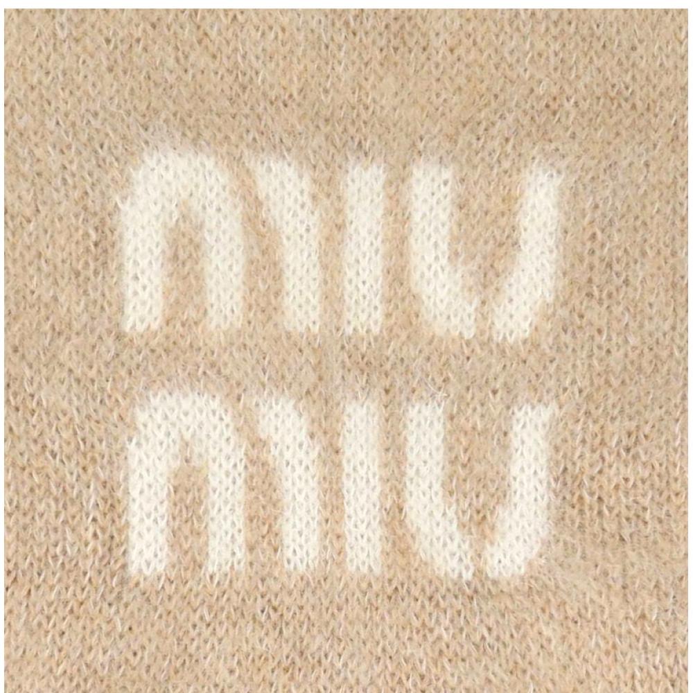Miu Miu Mohair Scarf 5fs062 2cqd F0018