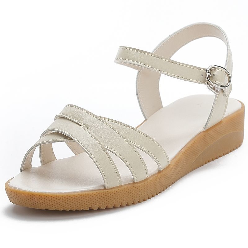 Sandals for Women Summer Flat Beach Sandals Comfortable and Non Slip Sandals