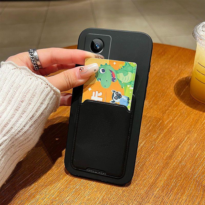 Realme Gtneo3 Mobile Phone Case Soft Silicone Protective Case Creative Bracket Creative Tide Card Bag