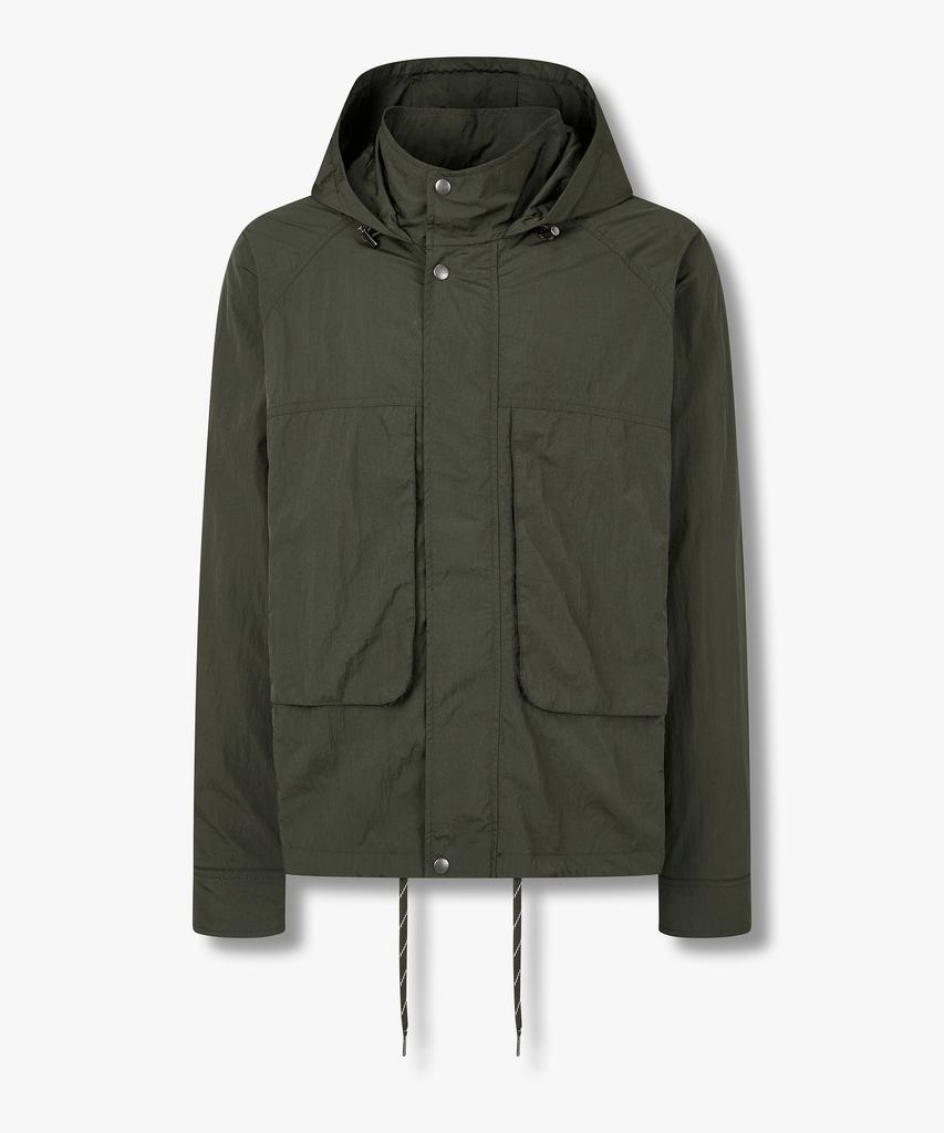 Studio Tomboy [Men] Big Pocket Detail Light Hooded Jumper_Khaki 91M6213211