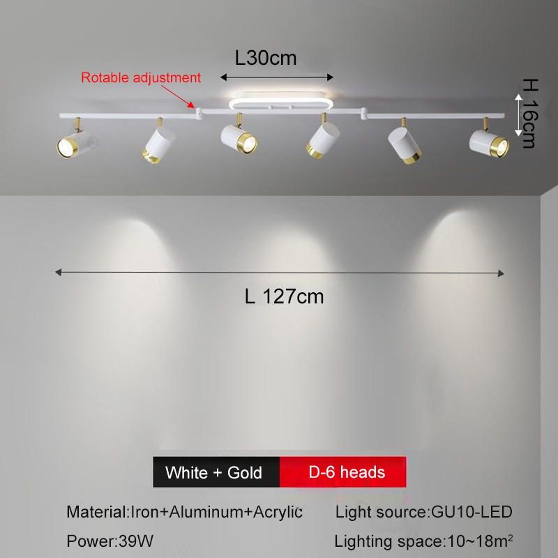 Украшение для дома, гостиной, светодиодная фоновая лампа, простое освещение для магазина, ресторана, светодиодный прожектор, современный потолочный точечный светильник
