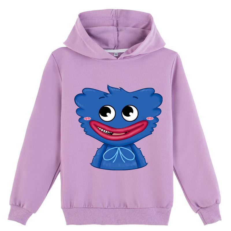 Детская 3D толстовка Huggy Wuggy, пуловер Poppy Playtime, детский свитер