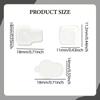 6x Sticky Pads Lightweight Clear Acrylic Glue for Resin Characters Collectibles Desks Phone Cases