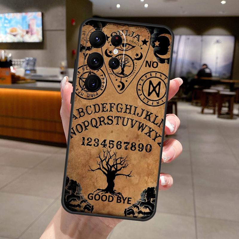 Ouija Board Phone Case For Samsung Galaxy S25 S24 S22 S21 Ultra S23 FE S9 S10 S20 Plus S25 FE Soft Cover