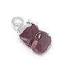 Natural Pink Tourmaline Rough 925 Sterling Silver Jewelry Pendant 0.59" q8R37