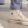 Converse Chuck 70 Classic Ретро Прочные Легкие Высокие парусиновые кеды Унисекс Кроссовки Молочно-белые A162053C