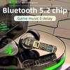 Беспроводные наушники Bluetooth 5.2, спортивные наушники, 9D стереозвук, качественные гарнитуры, водонепроницаемые, шумоподавление, игровые наушники с микрофоном
