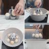 Silicone Egg Cooker Set of 4/6, Egg Storage Container, Steam Egg Tray, High Temperature Resistant, Kitchen Gadgets