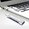 Car Sticker Car USB Hub Splitter Docking Station Type C Charger Interior Accessories For Mercedes benz AMG W204 W203 W212 W211 W