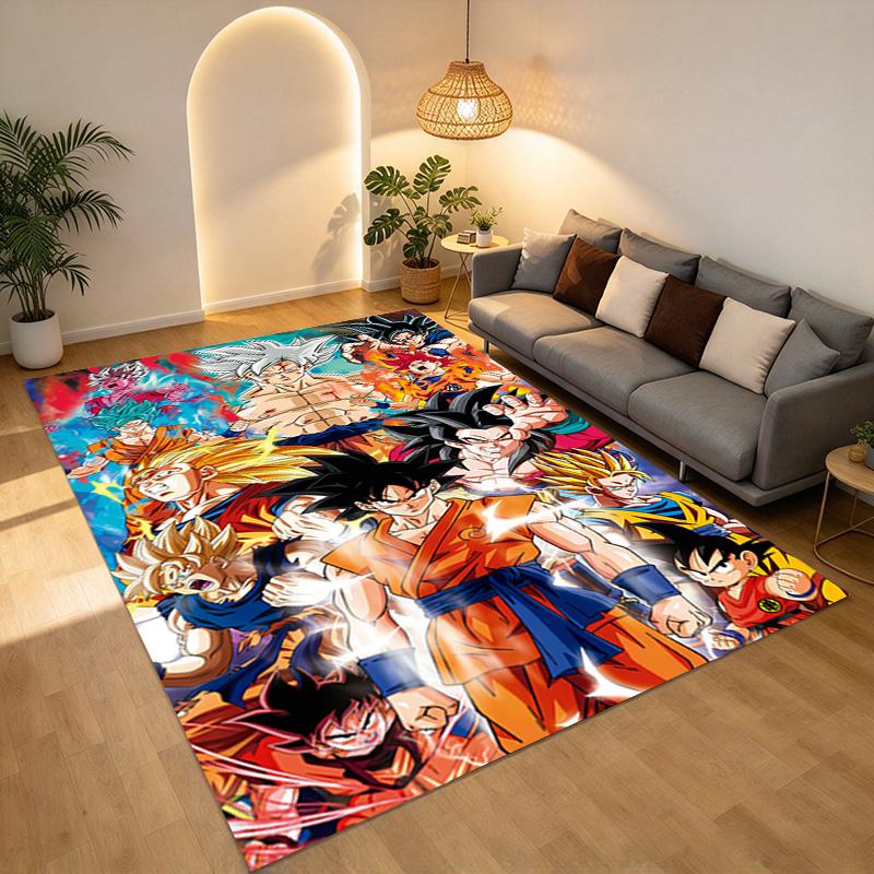 Dragon Ball Living Room Nonslip Area Rug Soft Carpet For Bedroom Game Playroom Sofa Office Home Decor Doormat Christmas Gift C9261358