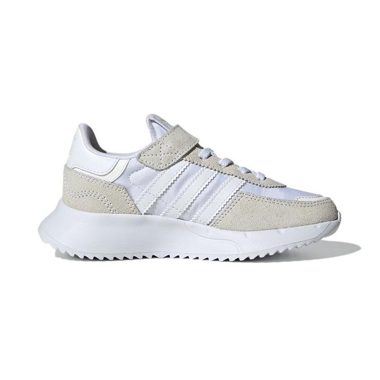 adidas Оригиналы Retropy F2 Cf El C Sport Простые Детские Повседневные Кроссовки Детские Кроссовки Белый Серый GX9068