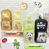 Back-to-School Niche Style: Cute Panda Pencil Case - Large Capacity, Dirt-Resistant, and Ideal for Students