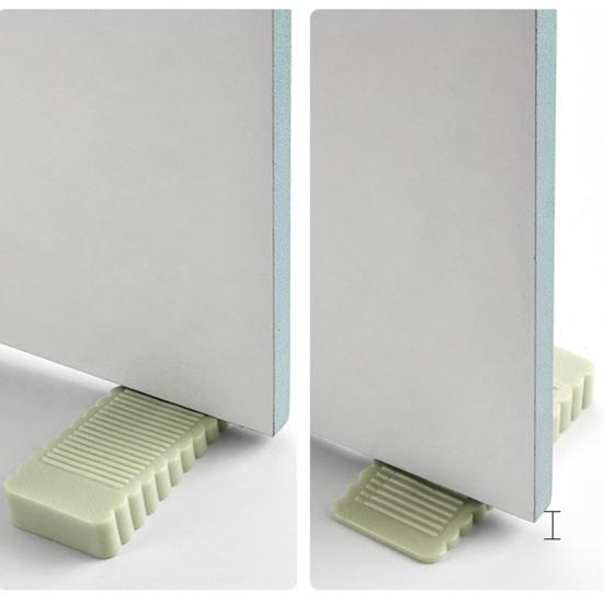 2 шт., противоударный дверной буфер, текстурированная дизайнерская поверхность, обустройство дома, безопасность, бытовой дверной стопор для дома