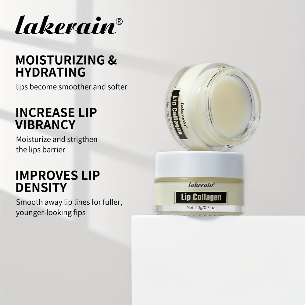Collagen Lip Mask,Autumn and Winter Lip Moisturizing, Deep Moisturizing Overnight Lip Balm Lip Plumper for Dry Repair Lip Care