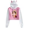 Женская повседневная толстовка - One Piece Gear 5 Луффи Форма Ника (Стиль японского аниме)