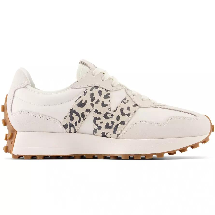 Sneakersy damskie New Balance 327 buty sportowe skórzane beżowe (WS327PJ)