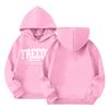 Cute Hoodies For Teen Children Trendy Preppy Hooded Sweatshirts Oversized Long Sleeve Shirts Clothes For Children