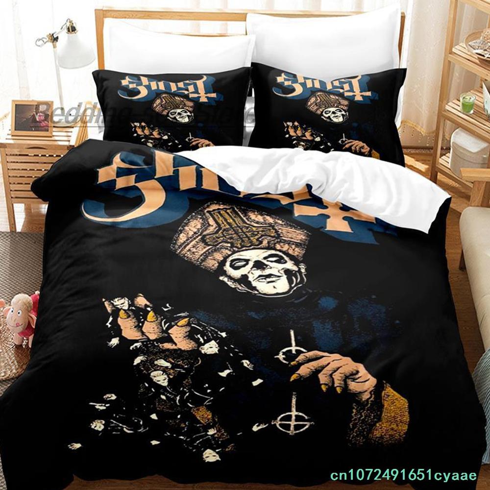 Комплект постельного белья Ghost Rock Band Tank Single Twin Full Queen King Size Комплект постельного белья Aldult Kid Bedroom Duvetcover Sets 3D Print