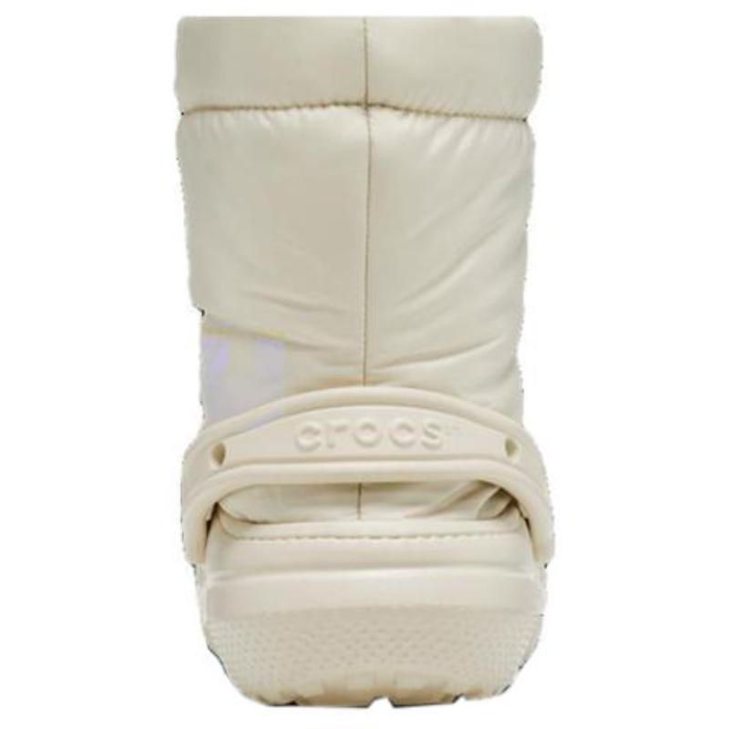 Crocs Классические утепленные ботинки Neo Puff 'Бежевый' Унисекс Белый